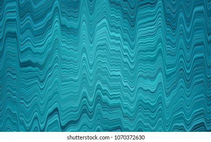 Light BLUE vector template with liquid shapes. Colorful illustration in abstract marble style with gradient. Textured wave pattern for backgrounds.