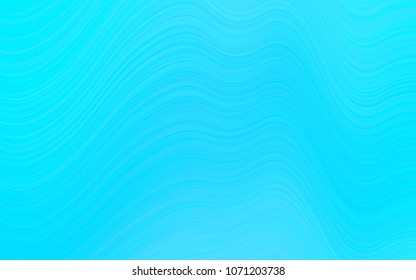 Light BLUE vector template with liquid shapes. A vague circumflex abstract illustration with gradient. Marble style for your business design.
