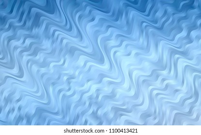 Light BLUE vector template with liquid shapes. Brand-new colored illustration in marble style with gradient. The best blurred design for your business.