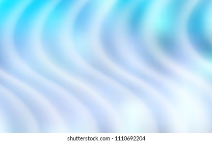 Light BLUE vector template with liquid shapes. Geometric illustration in marble style with gradient.  A completely new memphis design for your business.