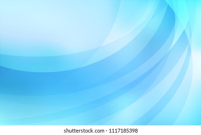 Light BLUE vector template with liquid shapes. Colorful illustration in abstract marble style with gradient. Brand-new design for your ads, poster, banner.