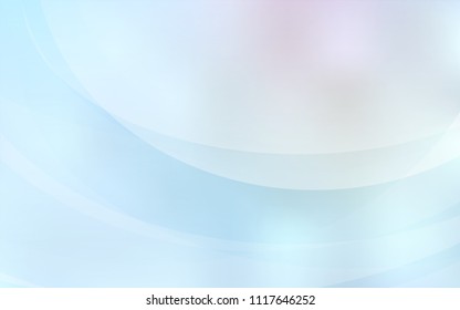 Light BLUE vector template with liquid shapes. A completely new color illustration in marble style. A completely new template for your business design.