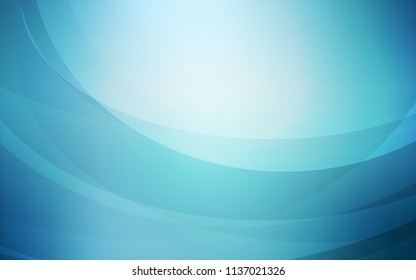 Light BLUE vector template with liquid shapes. Brand-new colored illustration in marble style with gradient. The best blurred design for your business.
