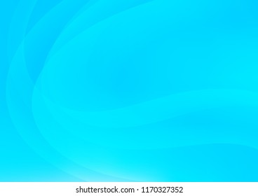 Light BLUE vector template with liquid shapes. Brand new colored illustration in marble style with gradient. A completely new marble design for your business.