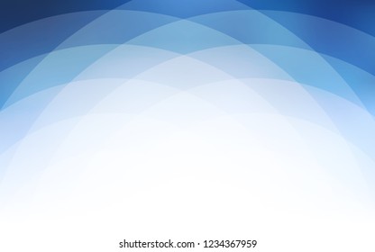 Light BLUE vector template with liquid shapes. An elegant bright illustration with gradient. A new texture for your  ad, booklets, leaflets.