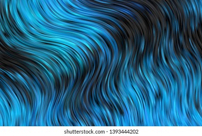 Light BLUE vector template with liquid shapes. A sample with blurred bubble shapes. A completely new template for your business design.