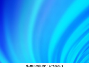 Light BLUE vector template with liquid shapes. Creative illustration in halftone marble style with gradient. Pattern for your business design.