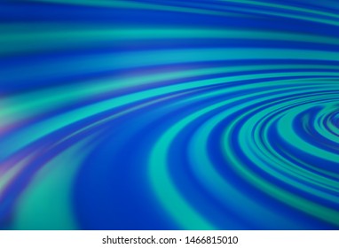Light BLUE vector template with liquid shapes. A vague circumflex abstract illustration with gradient. Marble design for your web site.