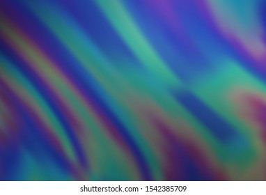 Light BLUE vector template with liquid shapes. Colorful illustration in abstract marble style with gradient. Marble design for your web site.