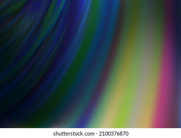 Light BLUE vector template with liquid shapes. Creative geometric illustration in marble style with gradient. The elegant pattern for brand book.