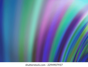 Light BLUE vector template with liquid shapes. Blurred geometric sample with gradient bubbles.  A completely new marble design for your business.