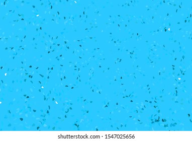 Light BLUE vector template with memphis shapes. Illustration with colorful gradient shapes in abstract style. Best smart design for your business.
