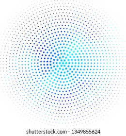 Light BLUE vector template with neon stars. Colorful illustration with abstract gradient stars. Pattern for wrapping gifts.