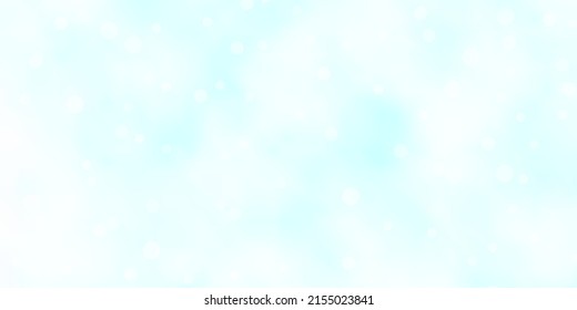 Light BLUE vector template with neon stars. Blur decorative design in simple style with stars. Design for your business promotion.