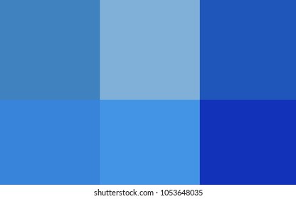 Light BLUE vector template with rainbow of colours. Abstract palette with samples of rainbow colors. Template of colors for smart designers.