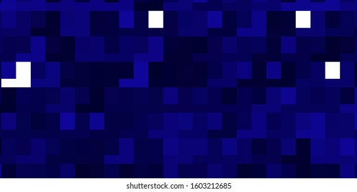 Light BLUE vector template in rectangles. New abstract illustration with rectangular shapes. Pattern for commercials, ads.