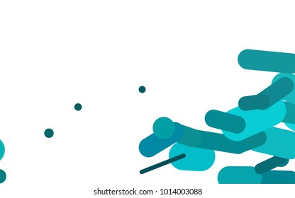 Light BLUE vector template with repeated sticks. Glitter abstract illustration with colored sticks. Best design for your ad, poster, banner.