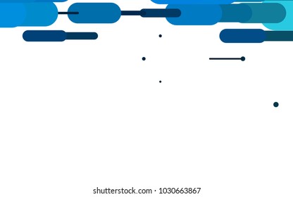 Light BLUE vector template with repeated sticks. Blurred decorative design in simple style with lines. The pattern can be used as ads, poster, banner for medicine.