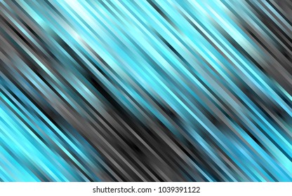Light BLUE vector template with repeated sticks. Lines on blurred abstract background with gradient. The pattern can be used for busines ad, booklets, leaflets