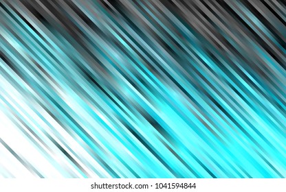 Light BLUE vector template with repeated sticks. Shining colored illustration with narrow lines. The pattern can be used as ads, poster, banner for commercial.