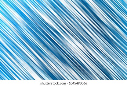 Light BLUE vector template with repeated sticks. Blurred decorative design in simple style with lines. The template can be used as a background.