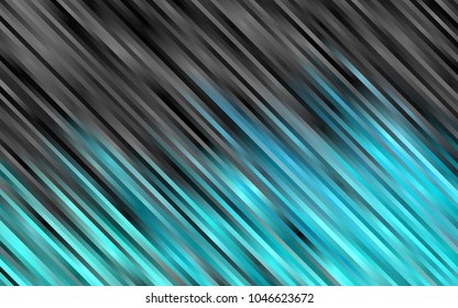 Light BLUE vector template with repeated sticks. Shining colored illustration with narrow lines. The template can be used as a background.