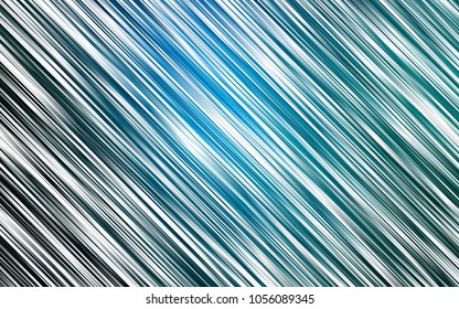 Light BLUE vector template with repeated sticks. Decorative shining illustration with lines on abstract template. Best design for your ad, poster, banner.