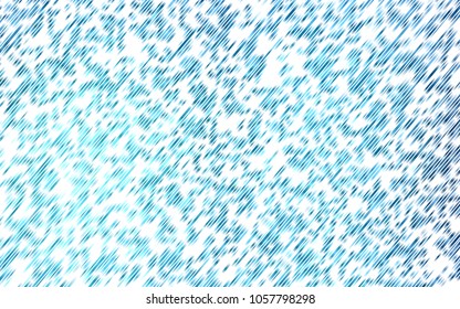 Light BLUE vector template with repeated sticks. Lines on blurred abstract background with gradient. The pattern can be used as ads, poster, banner for commercial.