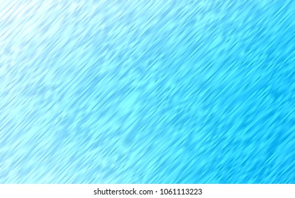 Light BLUE vector template with repeated sticks. Lines on blurred abstract background with gradient. The pattern can be used for busines ad, booklets, leaflets
