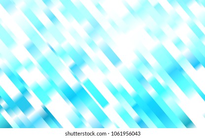 Light BLUE vector template with repeated sticks. Shining colored illustration with narrow lines. The pattern can be used for websites.