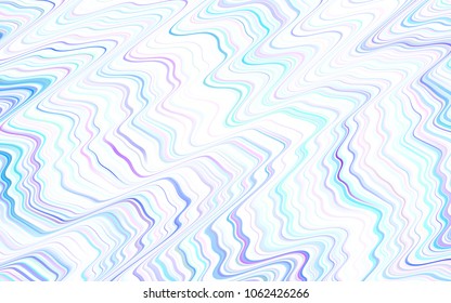 Light BLUE vector template with repeated sticks. Decorative shining illustration with lines on abstract template. Template for your beautiful backgrounds.