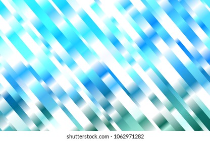 Light BLUE vector template with repeated sticks. Blurred decorative design in simple style with lines. Best design for your ad, poster, banner.