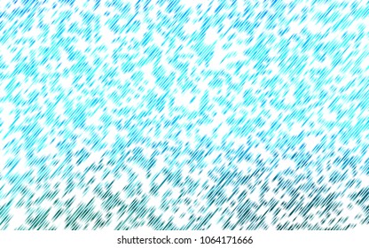 Light BLUE vector template with repeated sticks. Blurred decorative design in simple style with lines. The template can be used as a background.