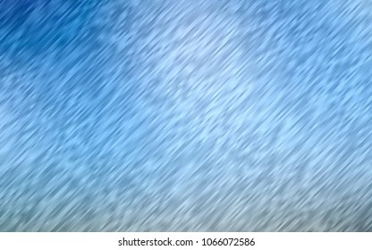 Light BLUE vector template with repeated sticks. Blurred decorative design in simple style with lines. The template can be used as a background.