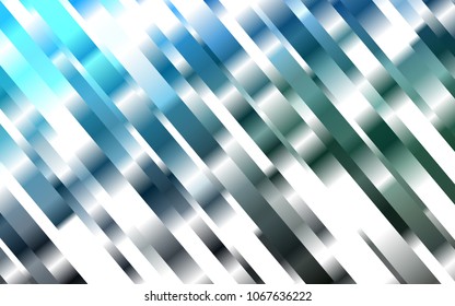Light BLUE vector template with repeated sticks. Decorative shining illustration with lines on abstract template. The pattern can be used as ads, poster, banner for commercial.