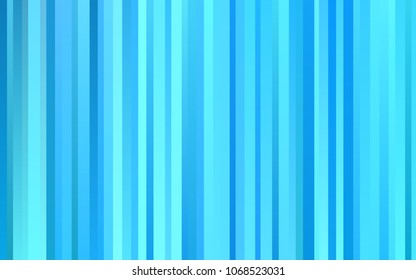 Light BLUE vector template with repeated sticks. Glitter abstract illustration with colored sticks. The pattern can be used for websites.