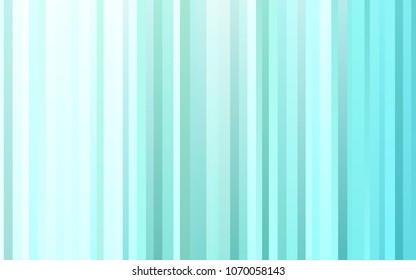 Light BLUE vector template with repeated sticks. Modern geometrical abstract illustration with staves. The template can be used as a background.