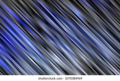 Light BLUE vector template with repeated sticks. Blurred decorative design in simple style with lines. The template can be used as a background.