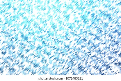 Light BLUE vector template with repeated sticks. Lines on blurred abstract background with gradient. The pattern can be used for websites.