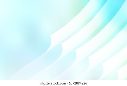 Light BLUE vector template with repeated sticks. Shining colored illustration with sharp stripes. Pattern for ads, posters, banners.