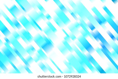 Light BLUE vector template with repeated sticks. Glitter abstract illustration with colored sticks. The pattern can be used for websites.