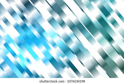 Light BLUE vector template with repeated sticks. Blurred decorative design in simple style with lines. The template can be used as a background.