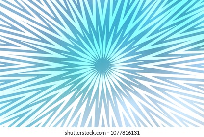 Light BLUE vector template with repeated sticks. Lines on blurred abstract background with gradient. Template for your beautiful backgrounds.