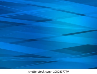Light BLUE vector template with repeated sticks. Shining colored illustration with narrow lines. Smart design for your business advert.
