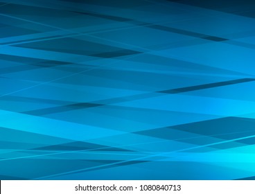 Light BLUE vector template with repeated sticks. Modern geometrical abstract illustration with staves. The pattern can be used for websites.