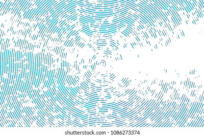 Light BLUE vector template with repeated sticks. Modern geometrical abstract illustration with staves. Smart design for your business advert.