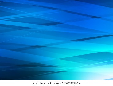 Light BLUE vector template with repeated sticks. Lines on blurred abstract background with gradient. The pattern can be used as ads, poster, banner for commercial.