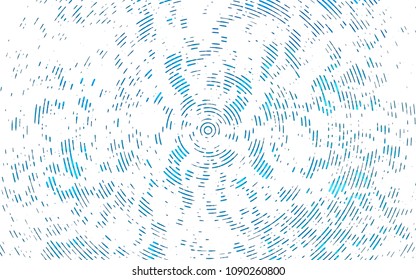 Light BLUE vector template with repeated sticks. Lines on blurred abstract background with gradient. Smart design for your business advert.