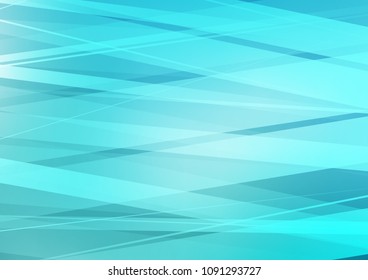 Light BLUE vector template with repeated sticks. Modern geometrical abstract illustration with staves. The pattern can be used for busines ad, booklets, leaflets
