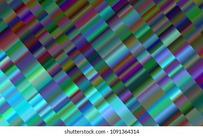 Light BLUE vector template with repeated sticks. Blurred decorative design in simple style with lines. Best design for your ad, poster, banner.